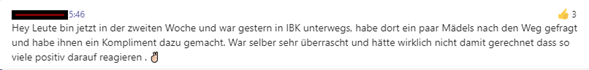 so viele positiv reagiert Erfahrung im Flirtcoaching